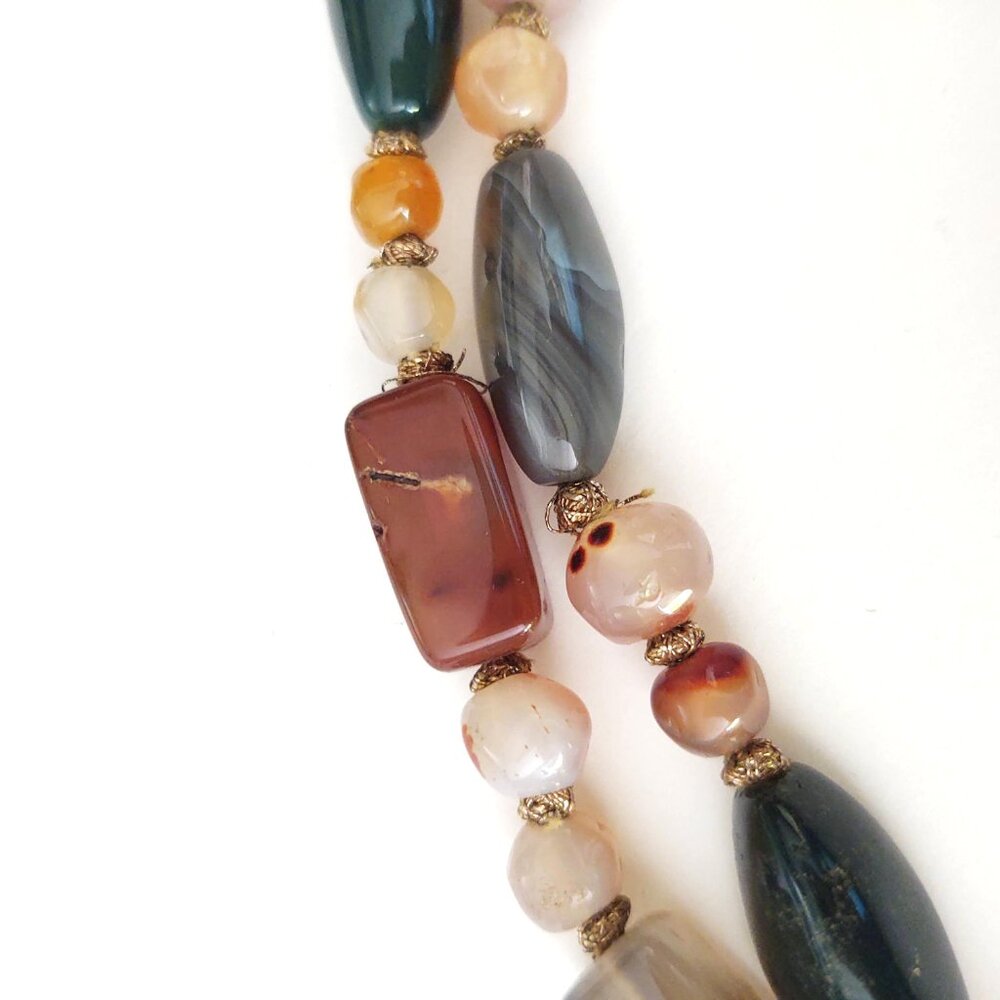 Single strand multi stone necklace - Picture 10 of 16